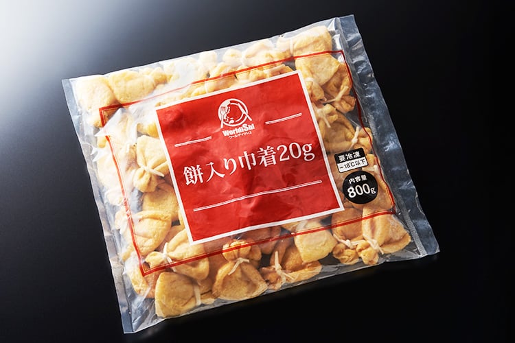 餅入り巾着 商品情報 神栄株式会社 食品部 業務用冷凍食品のサプライヤー