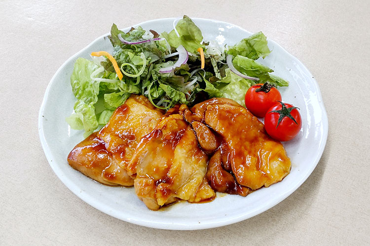 鶏もも肉の生姜醤油煮