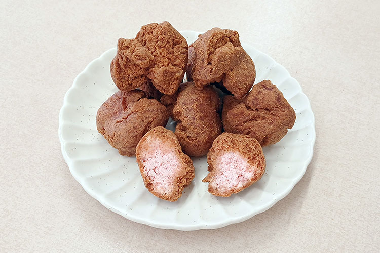 サーターアンダギー15 いちご