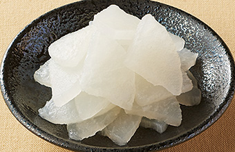 大根銀杏切り
