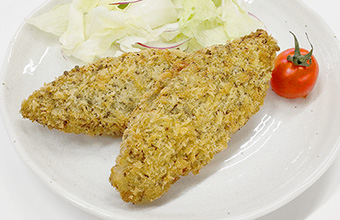 白身魚の香草パン粉フライ(白)