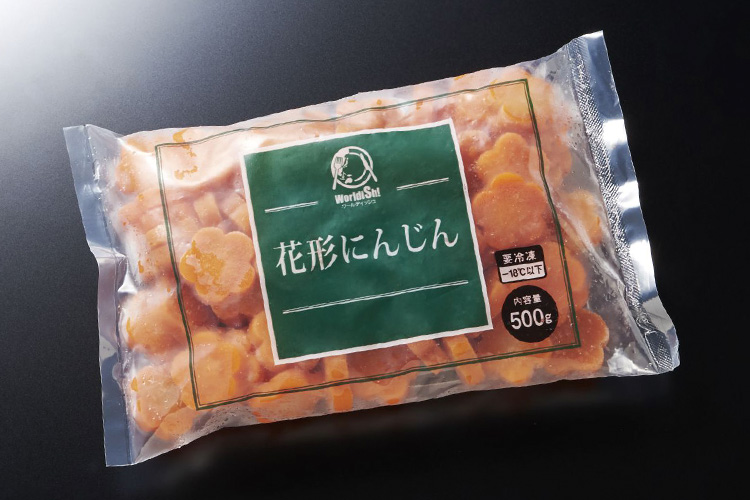 花形にんじん 商品情報 神栄株式会社 食品部 業務用冷凍食品のサプライヤー