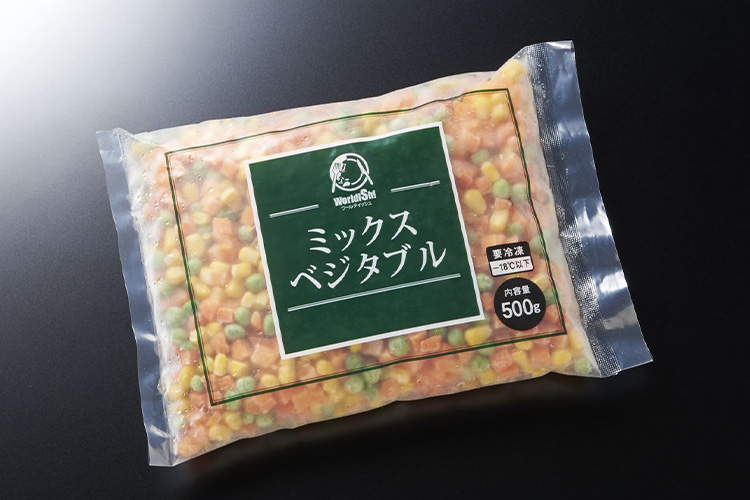 ミックスベジタブル｜商品情報｜神栄株式会社 食品部｜業務用冷凍食品のサプライヤー