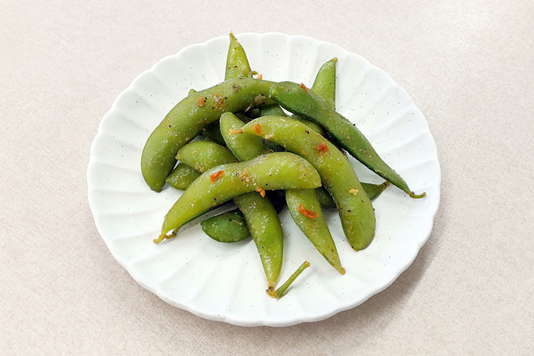 塩味枝豆(ペペロンチーノ風)
