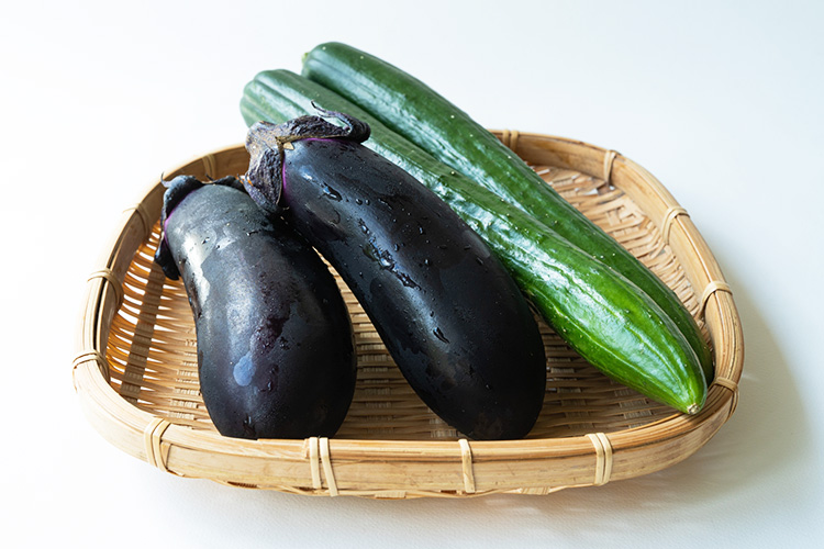 自然解凍 夏野菜3選